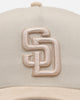 New Era San Diego Padres 'Cream Suede' 9FORTY A-Frame Strapback Stone/Oatmilk