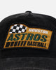 New Era Houston Astros 'Washed Cord Racer' Corduroy Golfer Trucker Snapback Washed Black