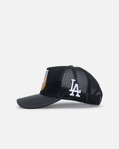 Pro Standard Los Angeles Dodgers Fast Lane Trucker Strapback Black