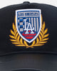 Pro Standard Los Angeles Dodgers Fast Lane Trucker Strapback Black