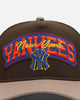 Pro Standard New York Yankees Stacked Strapback Brown