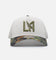 New Era Los Angeles Football Club "Camo Visor" 9FORTY A-Frame Trucker Snapback Stone/Olive