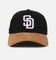 New Era San Diego Padres 'Black Wheat' 39THIRTY A-Frame Stretch Fit Black/Wheat