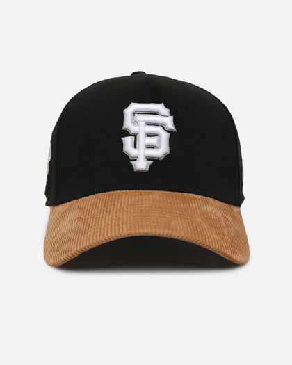New Era San Francisco Giants 'Black Wheat' 39THIRTY A-Frame Stretch Fit Black/Wheat