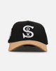 New Era Chicago White Sox 'Black Wheat' 39THIRTY A-Frame Stretch Fit Black/Wheat