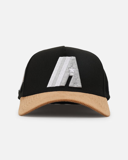 New Era Houston Astros 'Black Wheat' 39THIRTY A-Frame Stretch Fit Black/Wheat