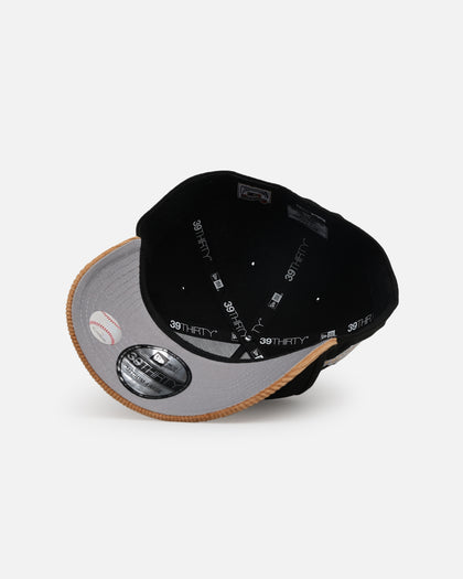 New Era Houston Astros 'Black Wheat' 39THIRTY A-Frame Stretch Fit Black/Wheat