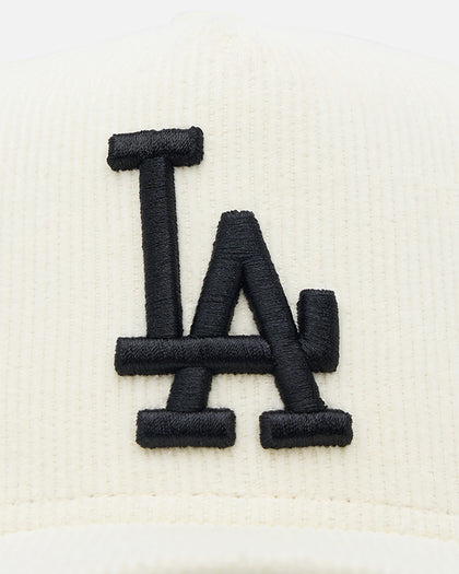 New Era Los Angeles Dodgers "Japan Pack" 9FORTY A-Frame Corduroy Snapback Chrome/Black