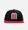 New Era Mexico National Baseball Team 'Mexican Cord Golfer' Corduroy Golfer Snapback Black/Red