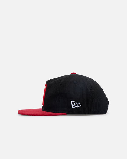 New Era Mexico National Baseball Team 'Mexican Cord Golfer' Corduroy Golfer Snapback Black/Red