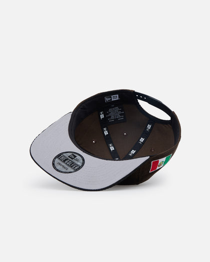New Era Mexico National Baseball Team 'Mexican Cord Golfer' Corduroy Golfer Snapback Brown/Black