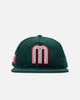 New Era Mexico National Baseball Team 'Mexican Cord Golfer' Corduroy Golfer Snapback Green