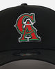 New Era California Angels 'Sugar Skull Side Patch' 9FORTY A-Frame Snapback Black/Red/Green