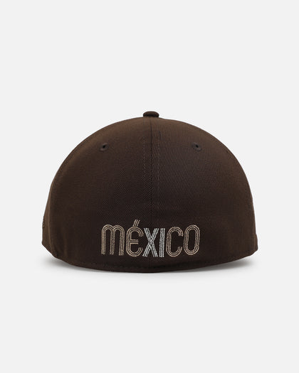 New Era Mexico National Baseball Team 'Mexico 59FIFTY' 59FIFTY Fitted Walnut Camel