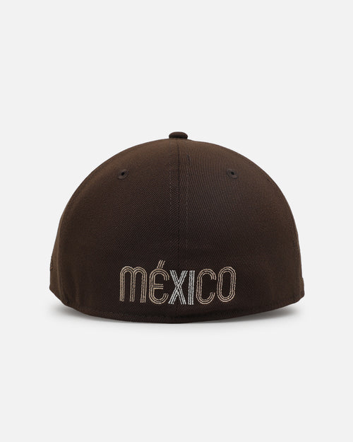 New Era Mexico National Baseball Team 'Mexico 59FIFTY' 59FIFTY Fitted Walnut Camel