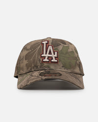 New Era Los Angeles Dodgers 'Leaf Camo' 9FORTY A-Frame Snapback Leaf