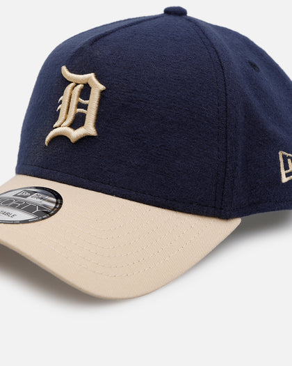 New Era Detroit Tigers 'Moleskin' 9FORTY A-Frame Snapback Navy