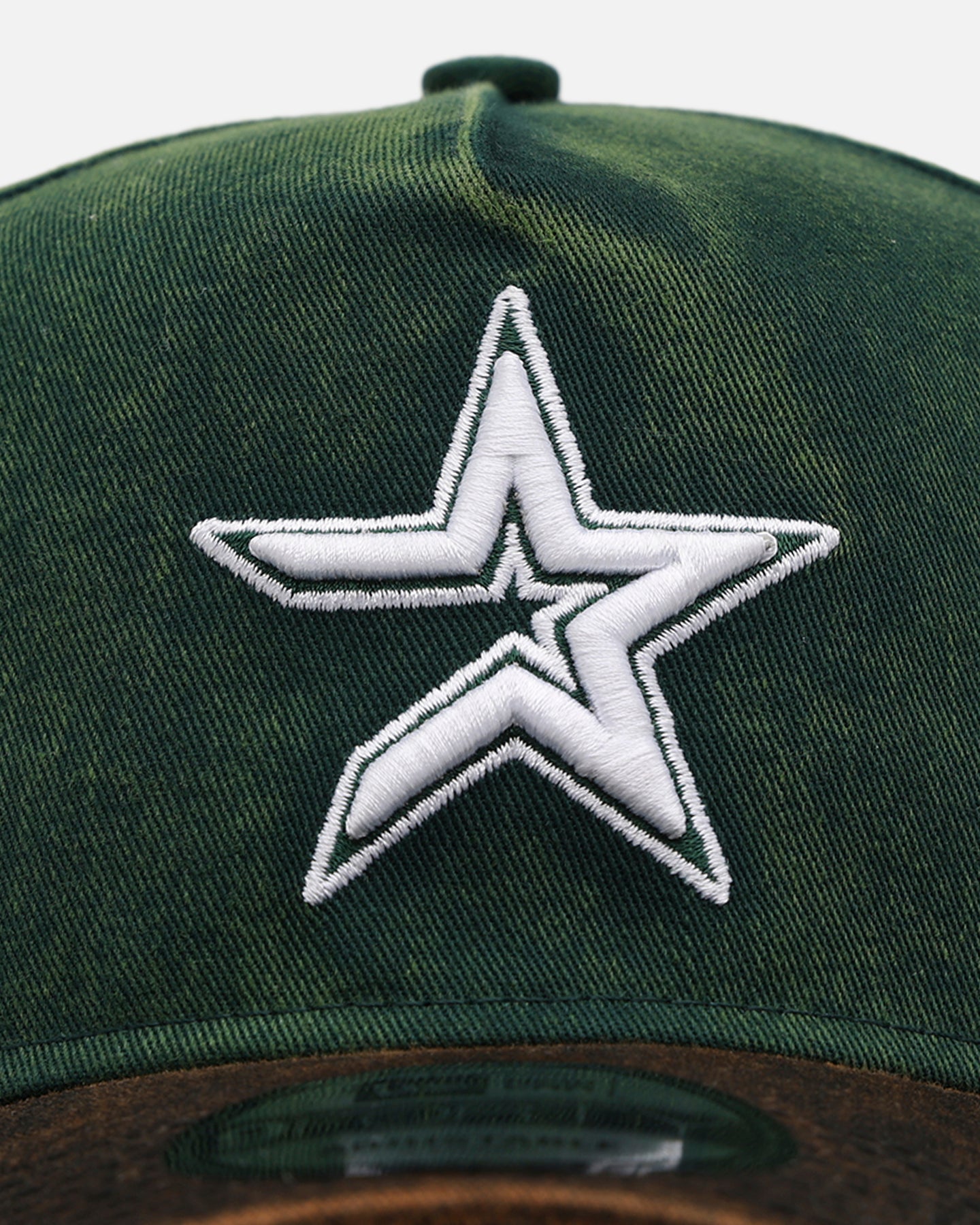 New Era Houston Astros 'Washed Green' 9FORTY A-Frame Strapback
