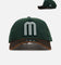 New Era Mexico National Baseball Team 'Washed Green' 9FORTY A-Frame Strapback Green/Black