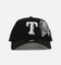 New Era Texas Rangers 'Ornate Rose' 9FORTY A-Frame Snapback Black/White