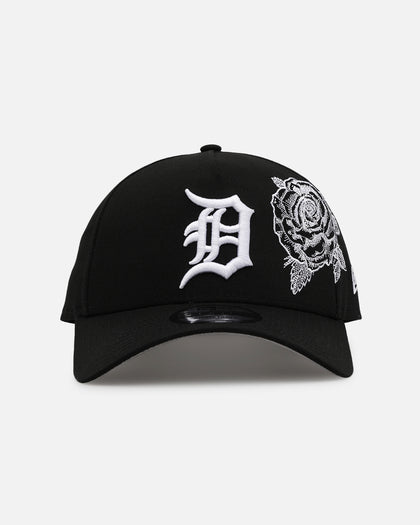 New Era Detroit Tigers 'Ornate Rose' 9FORTY A-Frame Snapback Black/White