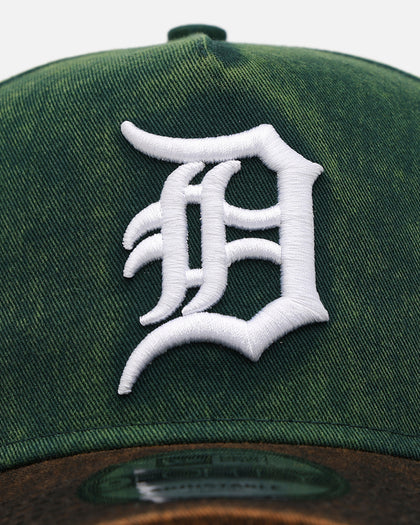 New Era Detroit Tigers 'Washed Green' 9FORTY A-Frame Strapback Green/Black