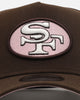 New Era San Francisco 49ers 'Neapolitan 2.0' 9FORTY A-Frame Snapback Brown