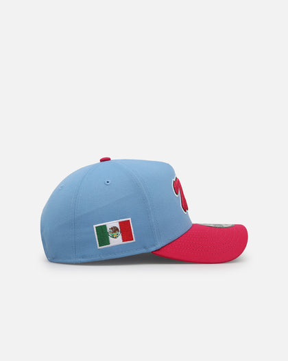 New Era Mexico National Baseball Team Script 'Sky Blue' 9FORTY Snapback Sky Blue