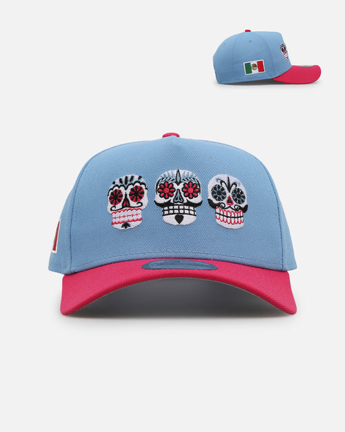New Era Mexican Sugar Skull 'Sky Blue' 9FORTY Snapback Sky Blue