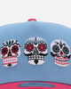 New Era Mexican Sugar Skull 'Sky Blue' 9FORTY Snapback Sky Blue