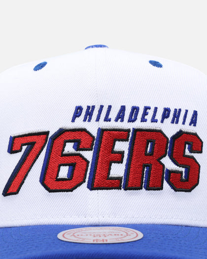Mitchell & Ness Philadelphia 76ers '1996 Draft Pick' Snapback White