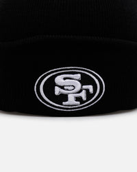 47 Brand San Francisco 49ers Haymaker Cuff Knit Beanie Black/White