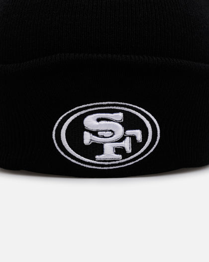 47 Brand San Francisco 49ers Haymaker Cuff Knit Beanie Black/White