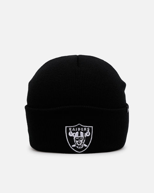 47 Brand Las Vegas Raiders Haymaker Cuff Knit Beanie Black/White