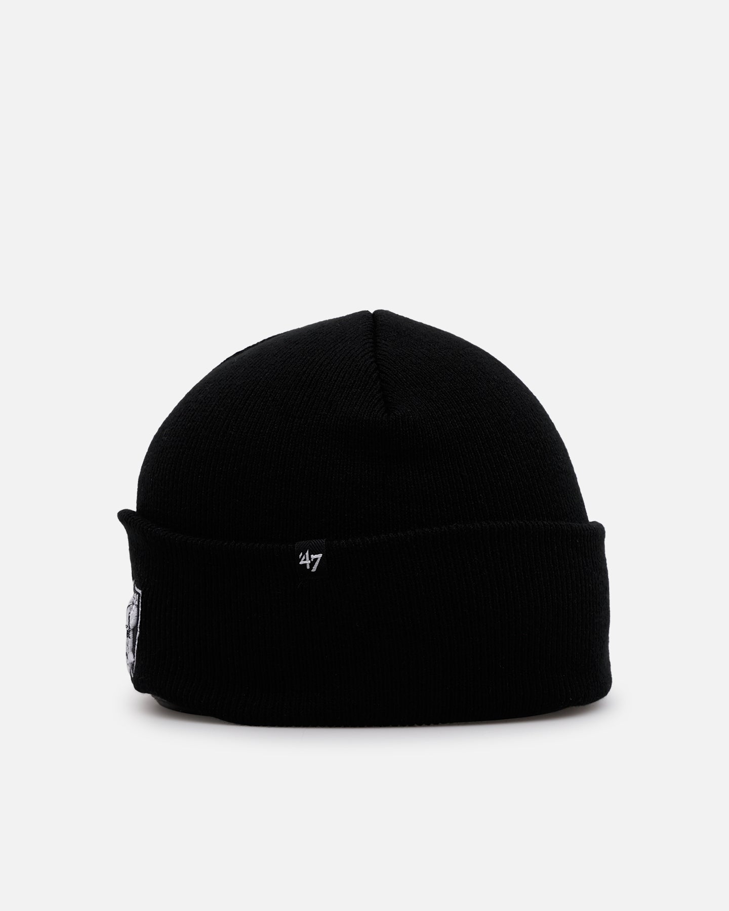 47 Brand Las Vegas Raiders Haymaker Cuff Knit Beanie Black/White
