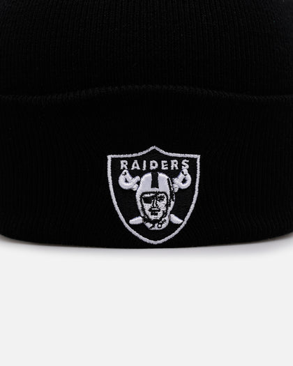 47 Brand Las Vegas Raiders Haymaker Cuff Knit Beanie Black/White