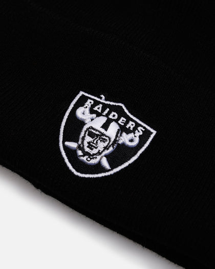 47 Brand Las Vegas Raiders Haymaker Cuff Knit Beanie Black/White