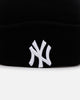 47 Brand New York Yankees Haymaker Cuff Knit Beanie Black/White