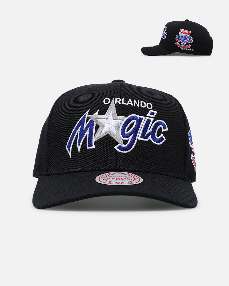New Era Orlando Magic Black Classic Edition Trucker 9FORTY A Frame Snapback Hat