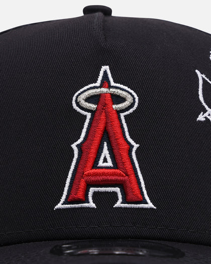 New Era Los Angeles Angels 'Cherub Official Team Color' 9FORTY A-Frame Snapback Navy