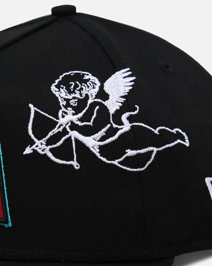 New Era Arizona Diamondbacks 'Cherub Official Team Color' 9FORTY A-Frame Snapback Black