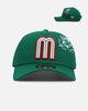 New Era Mexico National Baseball Team 'Cherub Official Team Color' 9FORTY A-Frame Snapback Green