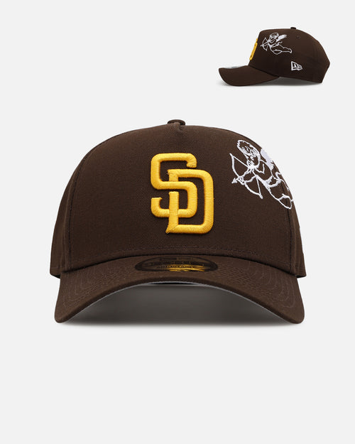 New Era San Diego Padres 'Cherub Official Team Color' 9FORTY A-Frame Snapback Brown