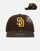 New Era San Diego Padres 'Cherub Official Team Color' 9FORTY A-Frame Snapback Brown