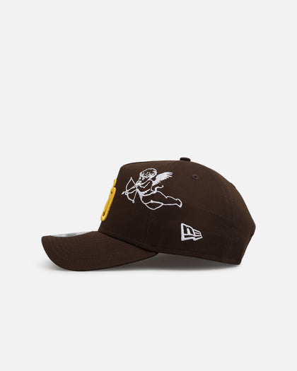 New Era San Diego Padres 'Cherub Official Team Color' 9FORTY A-Frame Snapback Brown