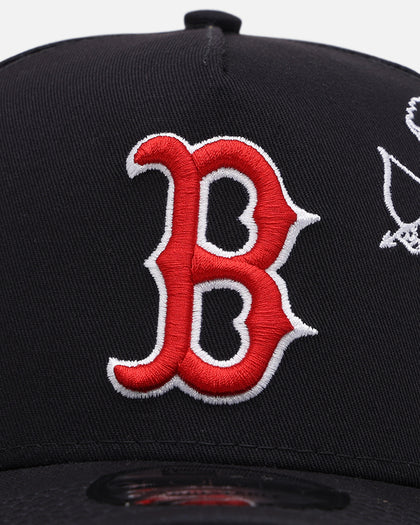 New Era Boston Red Sox 'Cherub Official Team Color' 9FORTY A-Frame Snapback Navy
