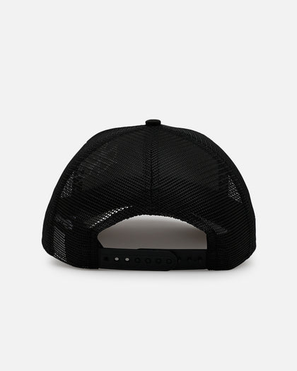 New Era Atlanta Braves 'Cherub Trucker' 9FORTY A-Frame Trucker Snapback Black/White