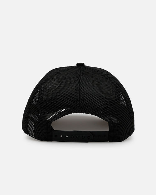 New Era Atlanta Braves 'Cherub Trucker' 9FORTY A-Frame Trucker Snapback Black/White