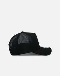 New Era New York Yankees 'Cherub Trucker' 9FORTY A-Frame Trucker Snapback Black/White