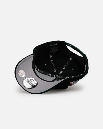 New Era Oakland Athletics 'Velvet Official Team Color' 9FORTY A-Frame Snapback Green